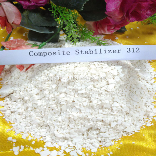 Gemyske wite flake-gearstald PVC-lead Heat Stabilizer